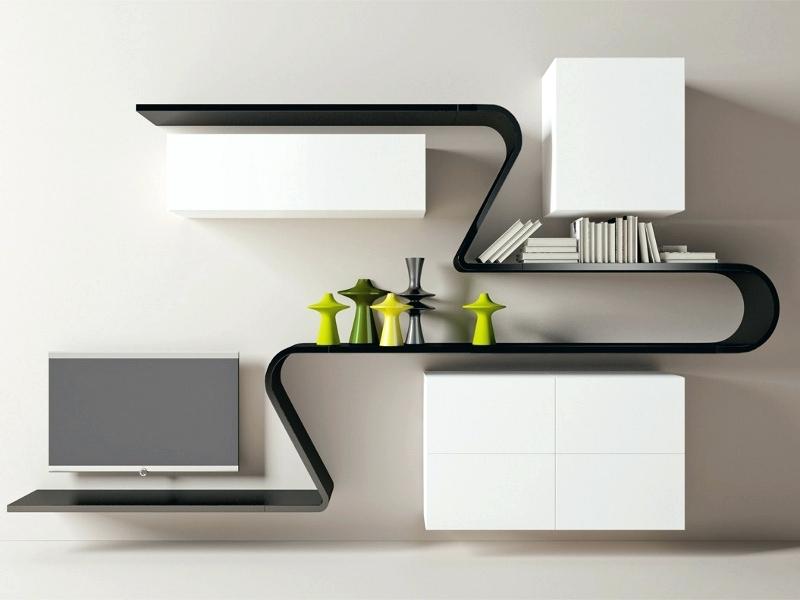 funky wall shelf